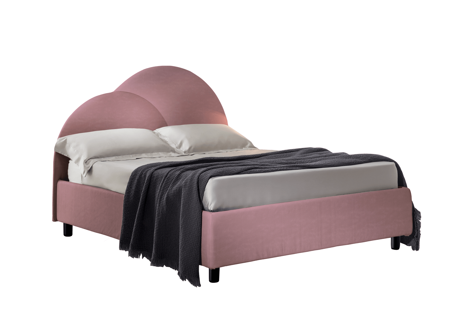 Aggiorna Giroletto Rosa 180x200 cm in Velluto Letti a Soppalco una Piazza e  Mezza Vestiletto Matrimoniale Contenitore Rete Singola Coprirete Divano  Letto Angolare Bed Frame : : Casa e cucina